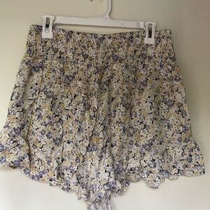 High waisted wild fable floral flowy shorts.